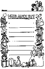 Verlanglijstje
