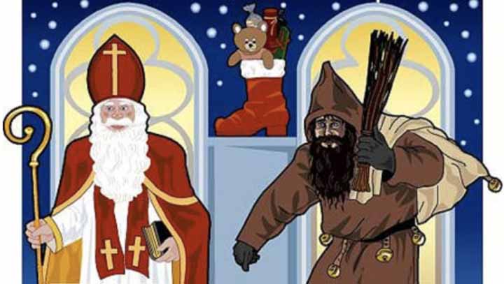 Saint Nicolas en Père Fouettard