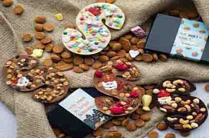 Chocoladeletters voor Sinterklaas