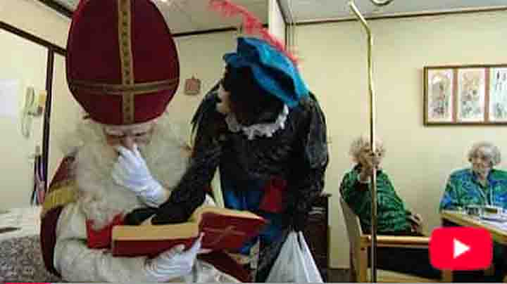 Filmpje Robert en Paul als Sint en Piet