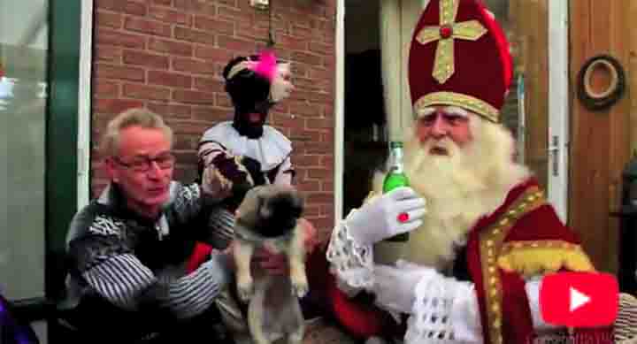 Filmpje Sinterklaas bloopers van Kopspijkers