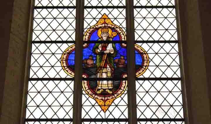 Sint-Nicolaas glas in lood
