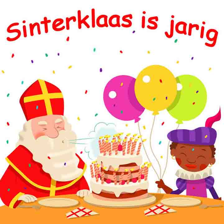 Op 5 december je verjaardag vieren