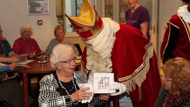 Sinterklaasfeest met dementerende ouderen