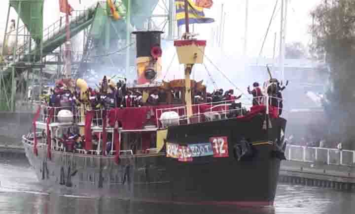 de landelijke intocht van Sinterklaas