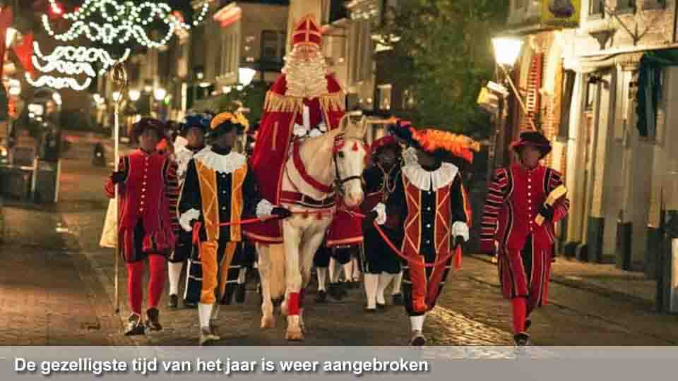 Gezellige Sinterklaassfeer in december