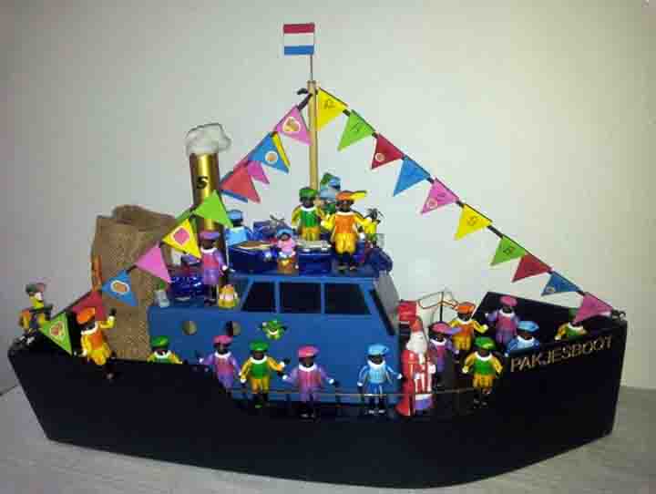 Pakjesboot knutselen