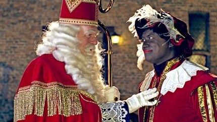 Sinterklaas en Piet Diego