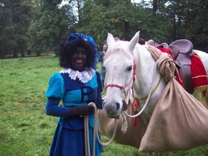 Vrouwelijke Piet met Amerigo