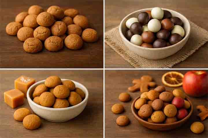 Kruidnoten bij de bakker
